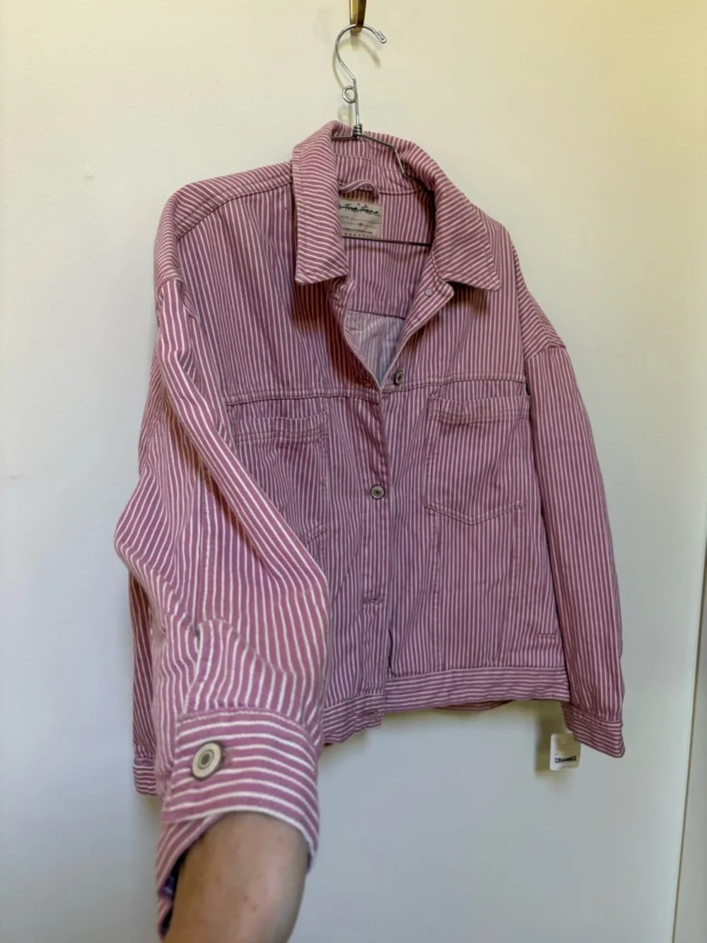 NWT Free People We The Free Opal Swing Railroad Jacket Size Medium - Picture 7 of 16